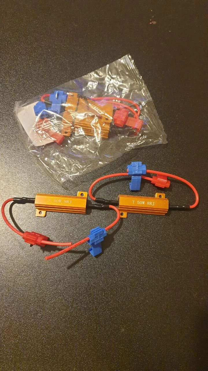 Resistências LED 8Ω 50W (4x) tuning